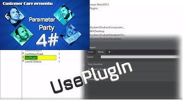 Parameter Party #4 - Use VST PlugIns in MTE