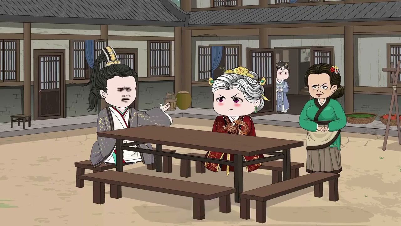 【金屋藏娇】前世我抱着牌位嫁入侯府做望门寡，没想到丈夫却在外面金屋藏娇！#沙雕动画 #动画 #穿越 #动漫