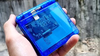 Gameboy Advance SP: Mirror Clear Royal Blue