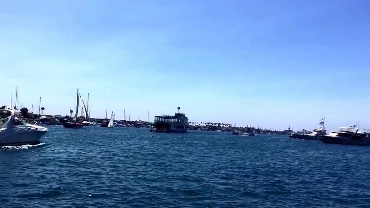 Newport Harbor Boat Tour YouTube