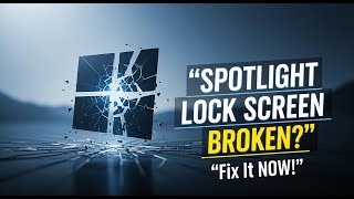 Windows Spotlight Lock Screen Not Working Reddit Windows Spotlight Lock Screen Black screenshot 4