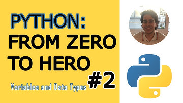 Python Programming Tutorial #2 - Variables and Data Types