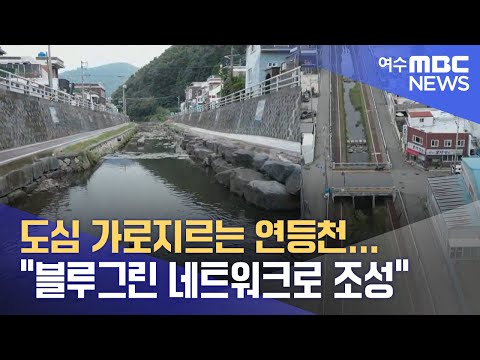 도심 가로지르는 연등천... &amp;quot;블루그린 네트워크로 조성&amp;quot;  -R (241015화/뉴스데스크)