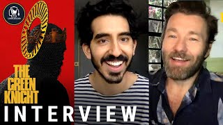 Dev Patel & Joel Edgerton The Green Knight Interview