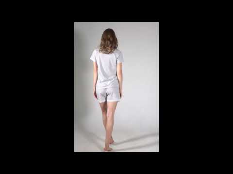 Купить Хлопковый комплект с шортами VIENETTA 3113290000 в Украина в Lingerie.ua - Одяг для дому та відпочинку, Видео 1