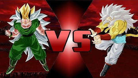 DB AF TTT || GOKU SSJ 9 FULL POWER VS GOKU SSJ MISTICO