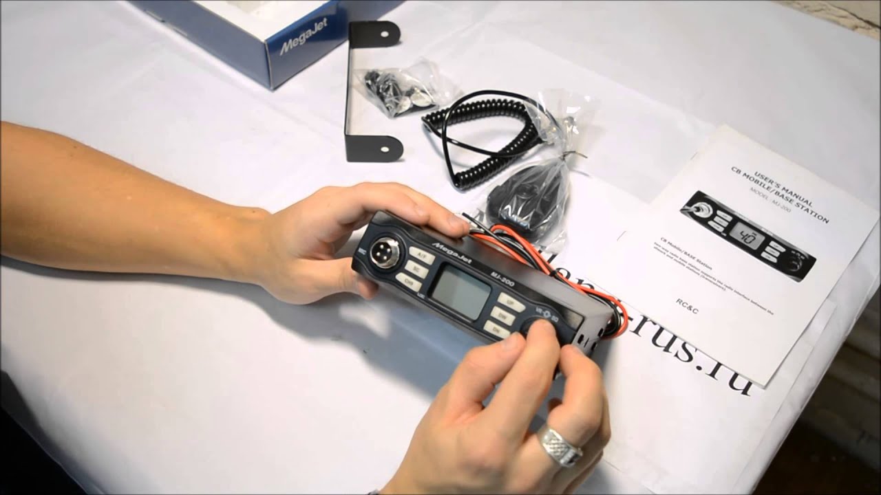 Обзор рации Megajet MJ 200