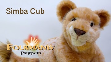 Folkmanis® Disney Simba Cub Puppet Demo