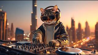 DJ MIAWW 🐾 Hypnotic Progressive House 🇦🇪 Dubai Luxury Rooftop Mix | Skyline Night \u0026 Golden Vibes