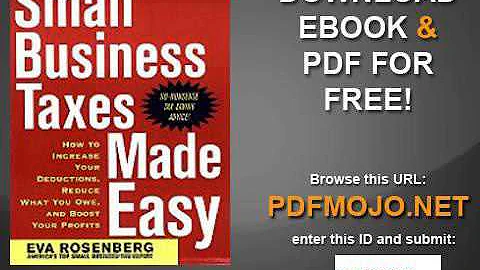 Small Business Taxes Made Easy How to Increase You...
