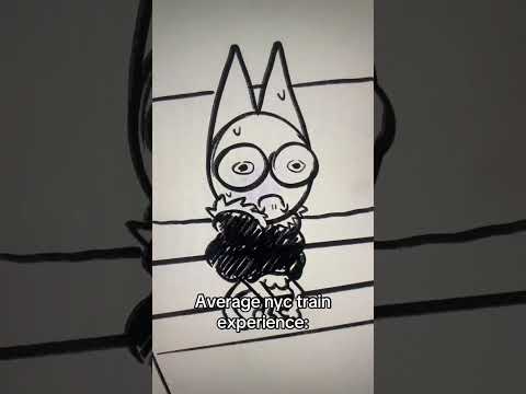 The MTA Fyp Mta Nyc Art Digitalart Silly