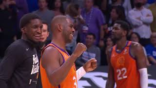 Pat Beverley Shoves Chris Paul Onto The Floor