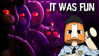 I watched the FNAF Movie...It was fun, but flawed. (Spoiler Warning)