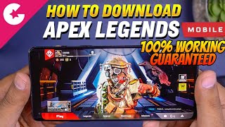 APEX LEGENDS MOBILE DOWNLOAD BETA LINK screenshot 5