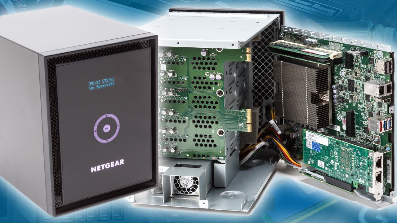 Netgear ReadyNAS RN716X review - Hardware.Info TV (Dutch)