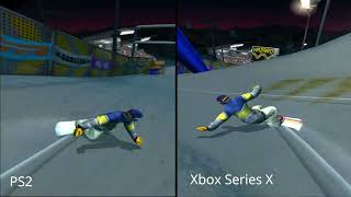SSX PS2 Vs Xbox Series X