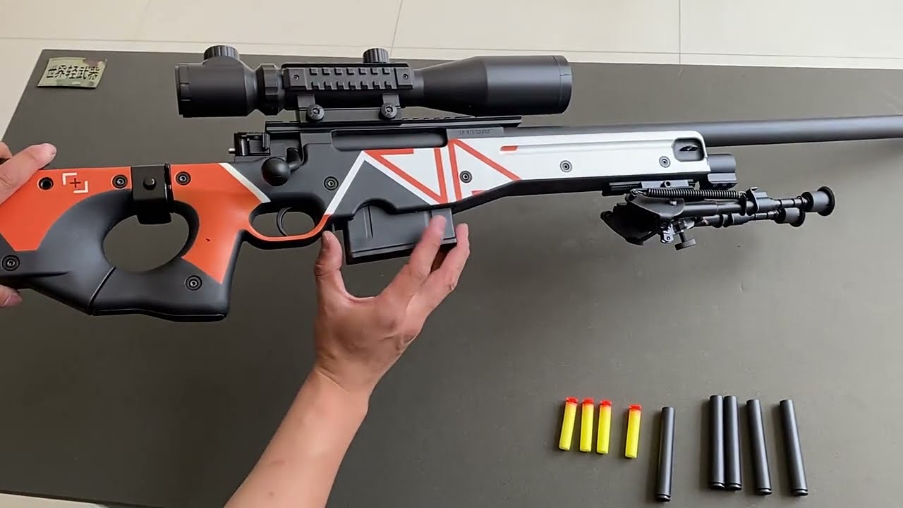 Remington SMR-AWM Sniper Rifle Toy Gun - Csnoobs