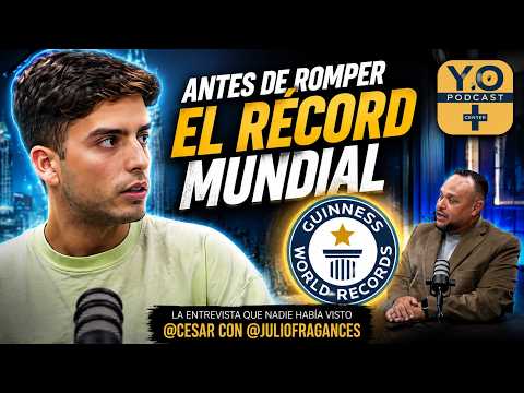 ANTES DEL RÉCORD MUNDIAL:La entrevista que predijo la historia de César Ruiz 🏆