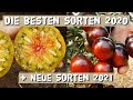 Bewährte Leckere Sorten 2020 und Neue Sorten 2021 - Tomaten, Gurken Paprika Gemüsesorten Samenfest