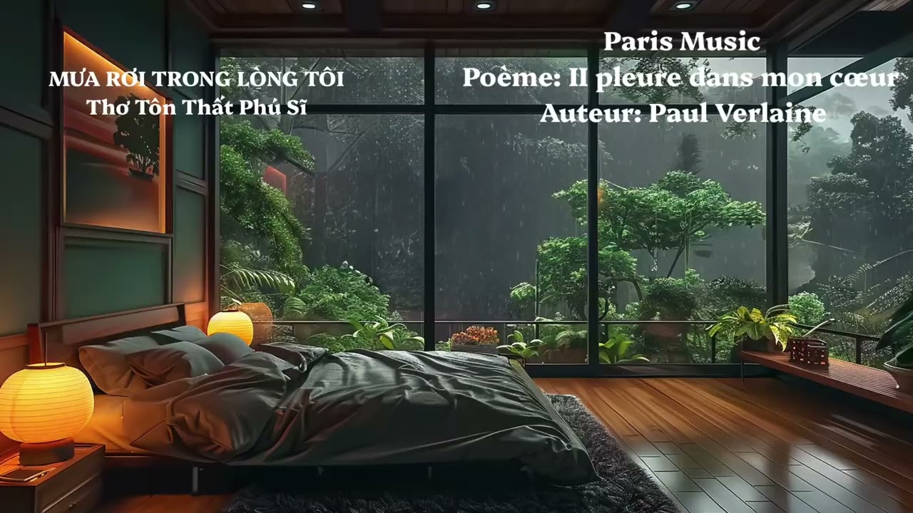 Mưa Rơi Trong Lòng Tôi ☔ | Nhạc Trữ Tình Buồn 2026 | Thơ Tôn Thất Phú Sĩ | Nhạc Ballad Hay Nhất
