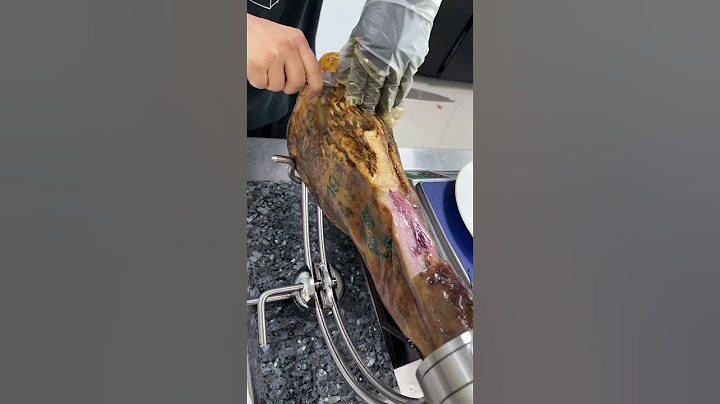 Black label Ham soft taste, full of milk flavor, Best Spanish ham , Prominent acorn aroma #ham #8