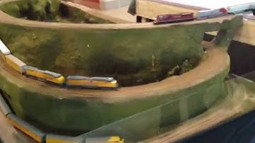 N scale helix layout version 1  video 2
