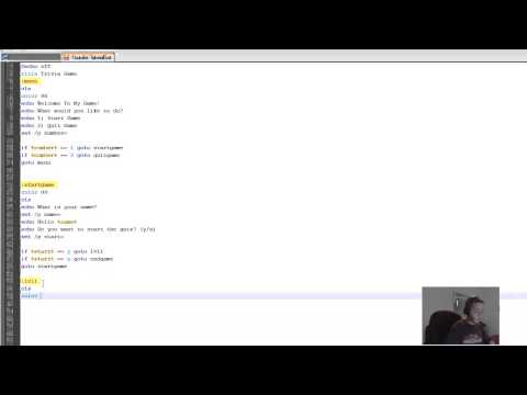 How to code a Trivia Game In Notepad ++
