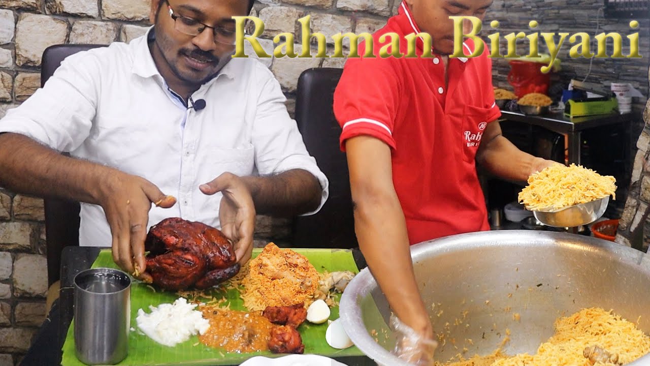 Chennai Best Biriyani AR Rahman Biryani Velachery ️biriyani Lovers ️