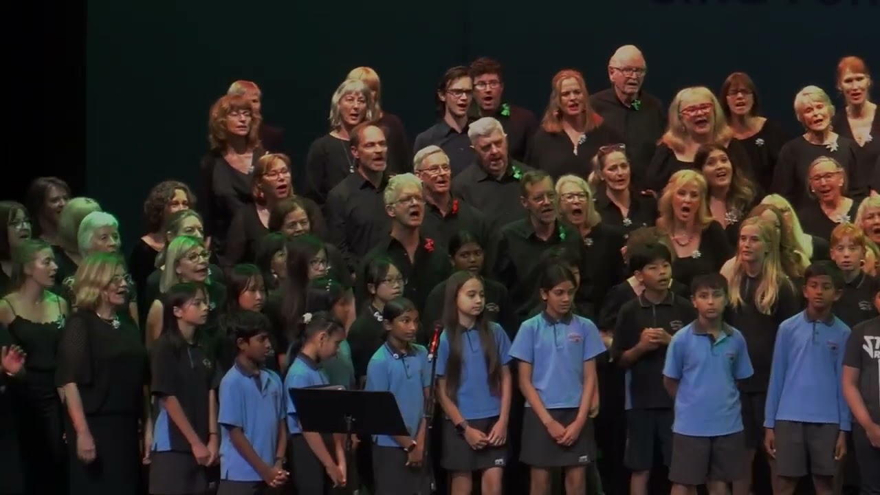 Merry Xmas Everybody performed by the  -  Stonefields Choir NZ