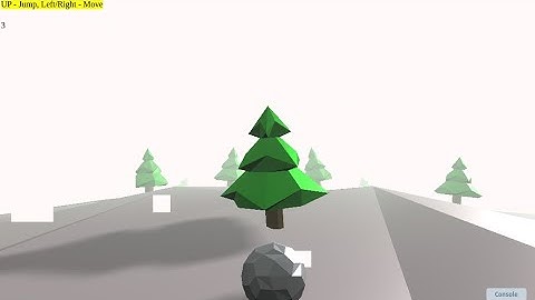 Mini game created using Javascript + Three.js