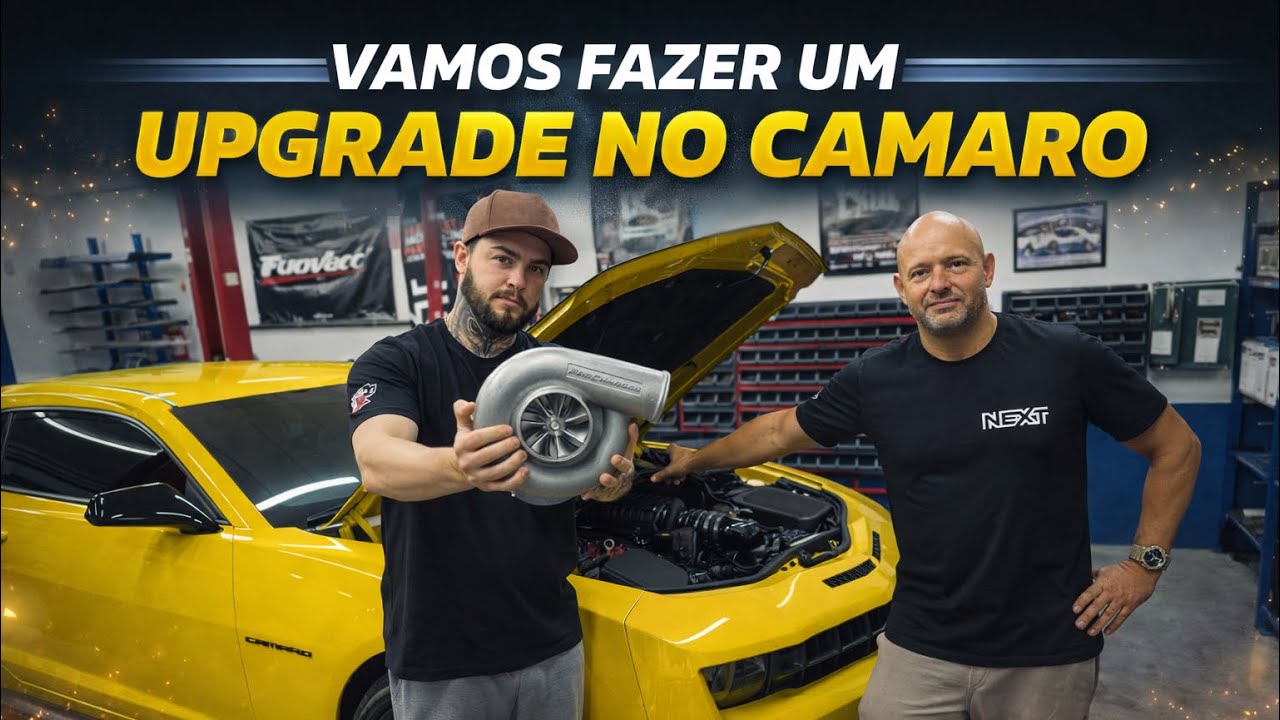 O CAMARO VAI GANHAR UM PROCHARGER [ EPISÓDIO 1 ]