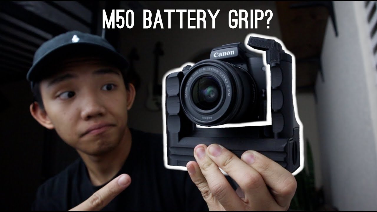 Canon M50 Battery Grip Review (Extended Grip) YouTube