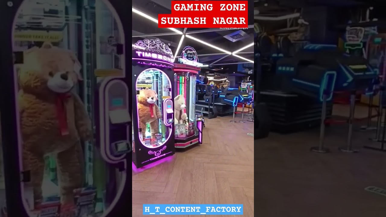 GAMING ZONE || SUBHASH NAGAR || DELHI || PACIFIC MALL || H_T_CONTENT_FACTORY