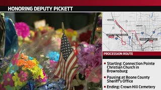 Visitation, funeral plans for slain Deputy Jacob Pickett
