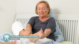 Dolor de pie por inflamación de la fascia plantar #Rehabilé