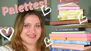 RANKING ALL OF THE PALETTES IVE TRIED SO FAR IN 2021