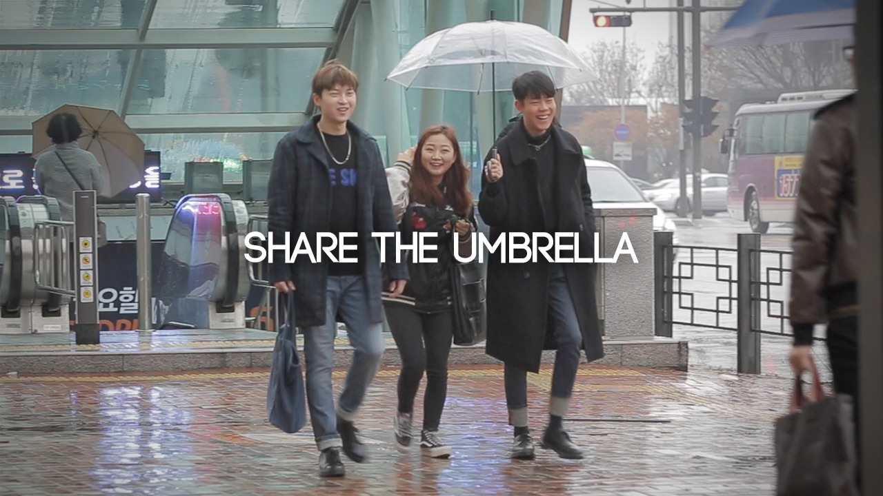 Jaykeeout Share The Umbrella Experiment In Korea Youtube