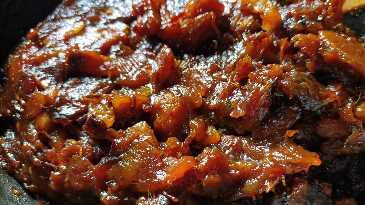 আমসত্ত্ব দিয়ে খেজুরের আচার !!  খেজুরের আচার 