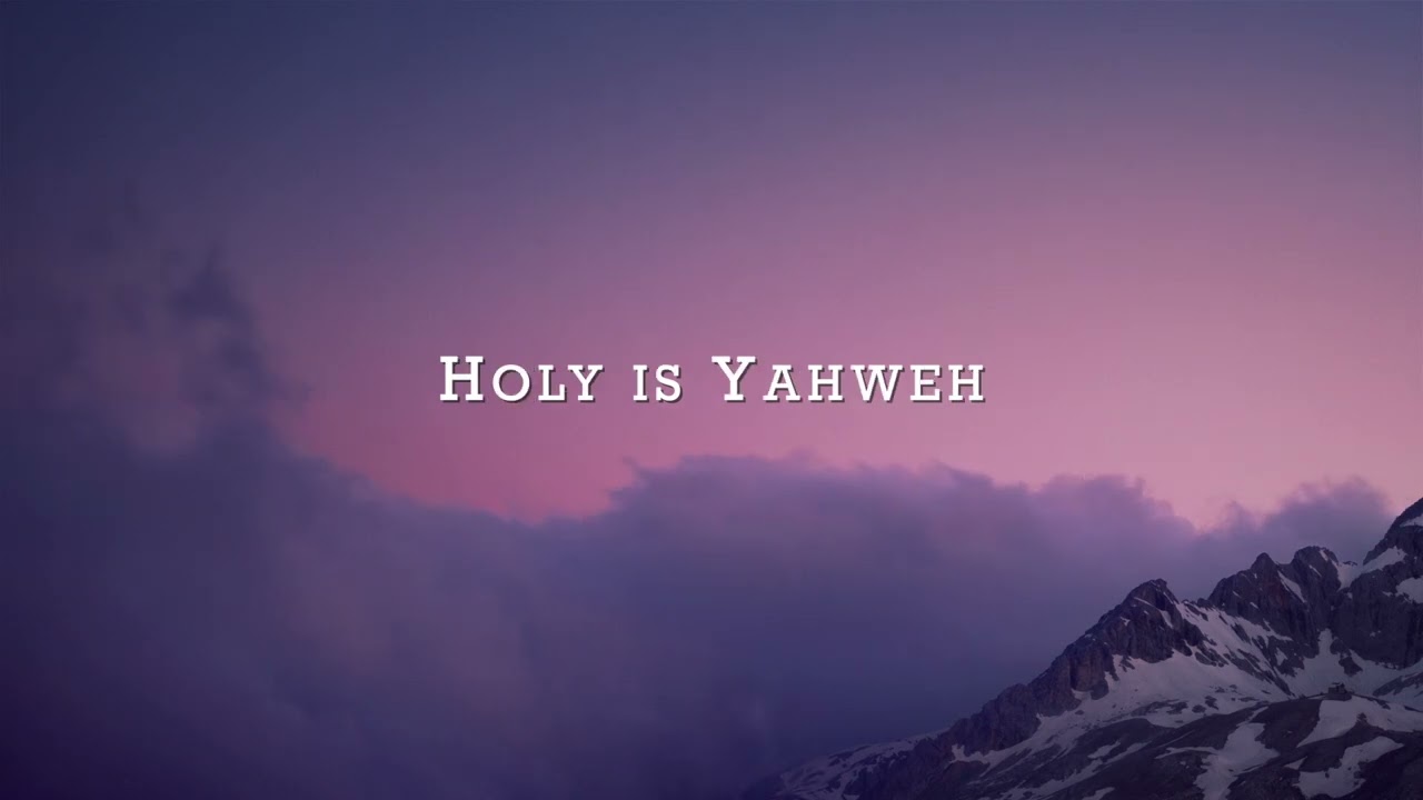 Robby Cummings _ Yahweh Is Holy(Live Version) (Lyric Video)
