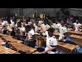 The Hilton College Marimba Band performing Black Coffee & David Guetta