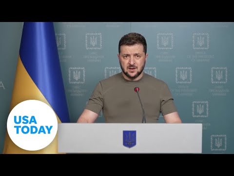 Zelenskyy vows 'we will fight' as Russia attacks Donbas region | USA TODAY