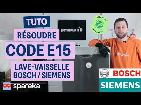 Vidéo: Erreur de lave-vaisselle Bosch E15 : causes, dépannage