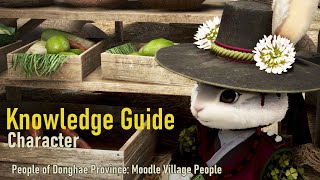 Black Desert Online Knowledge Grinding | People of Donghae Province | Moodle Village People