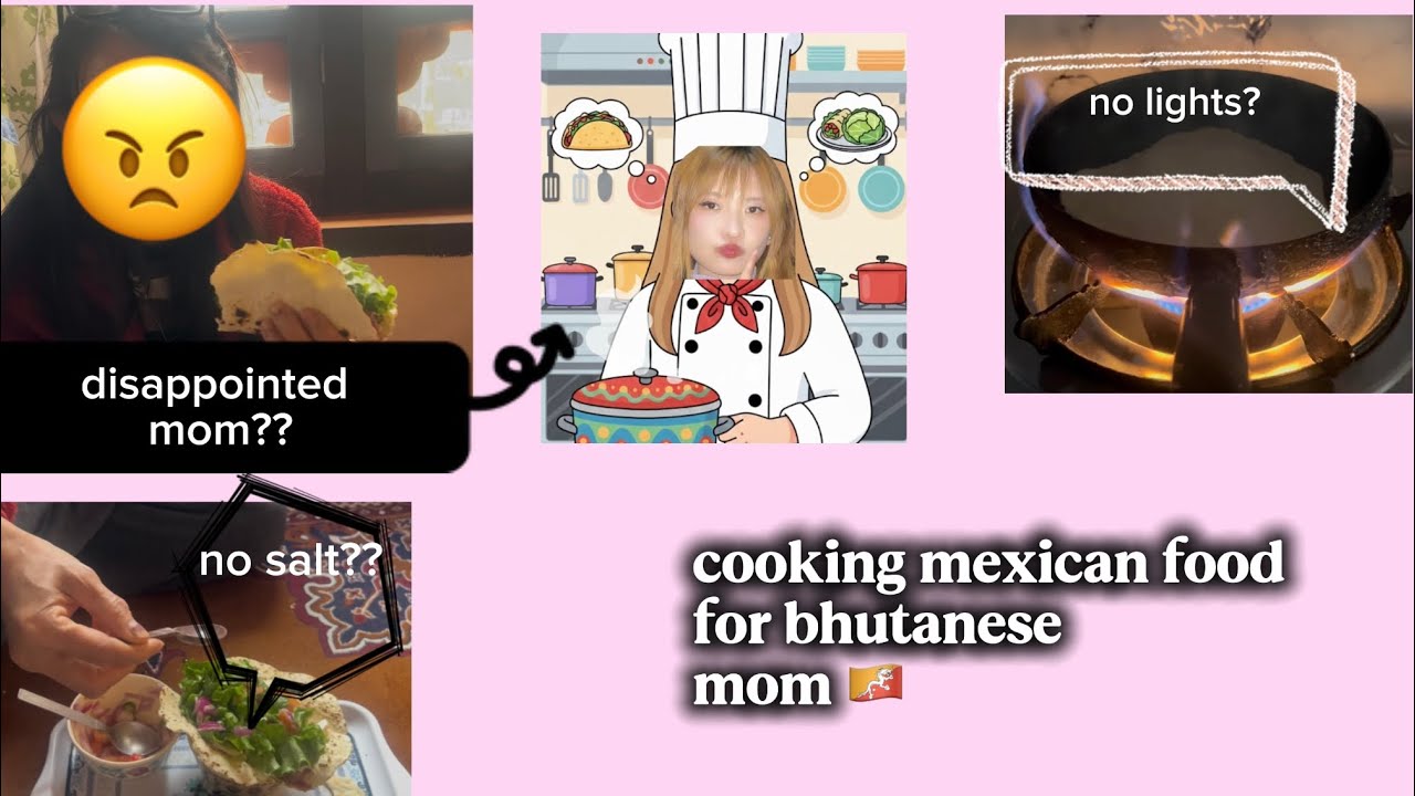 Chipotle at home/Bhutanese mom rating my cooking