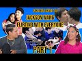 Siblings react to Jackson Wang flirting with everyone, EVEN A DAMN ROCK part 1🤣😏| REACTION