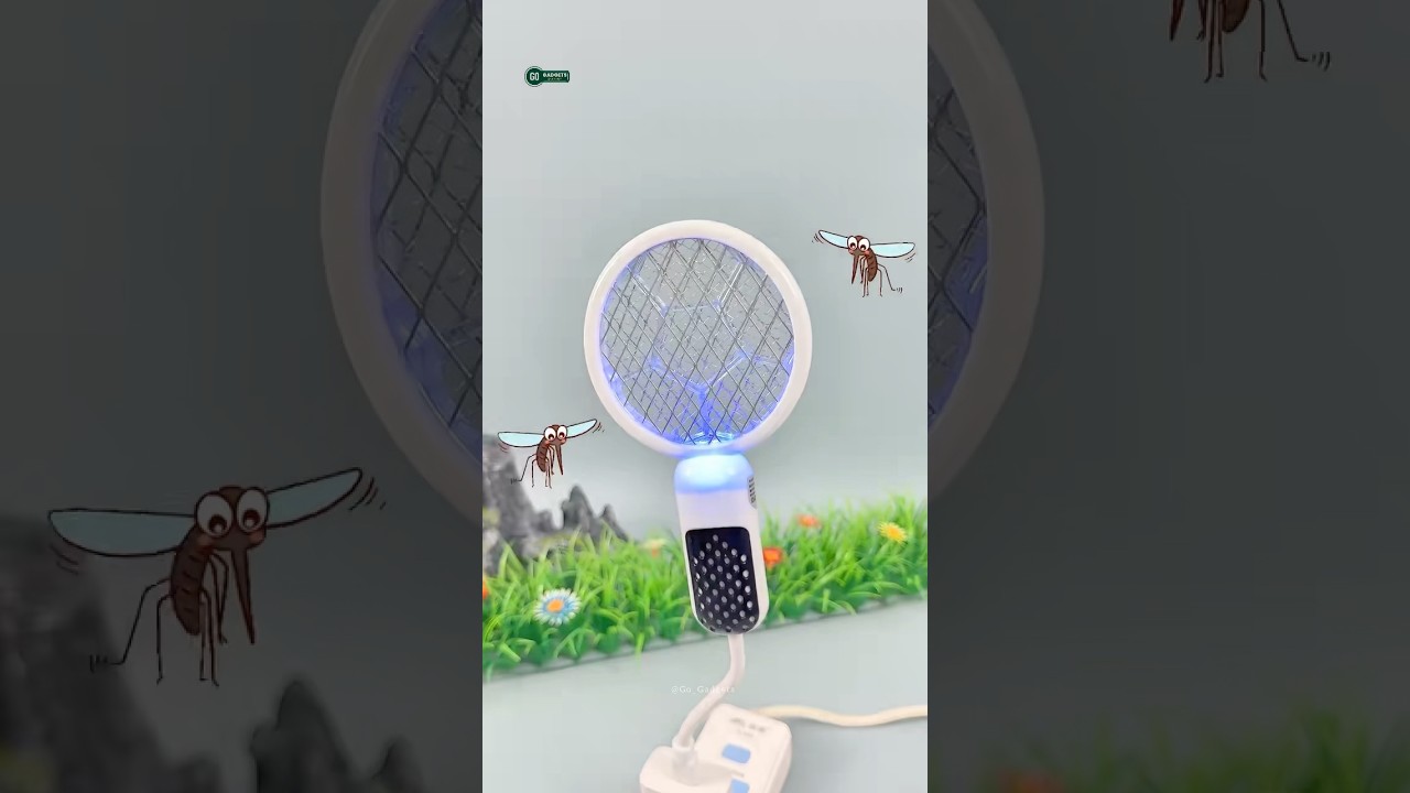 “Plug & Zap – Mosquito Killer with UV Light!”