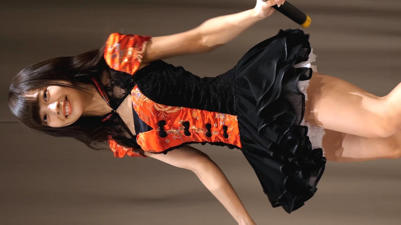 ［4K60p／縦］2代目HAPPY少女♪ ☆宮崎ゆいな【推しカメラ】「♪ Enjoy Summer」＊アイドル ／ ウィングベイ小樽内 ヲタル座（2018.08.12）