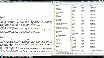 Korg PadKONTROL driver problem fix solution