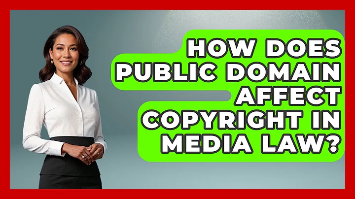 How Does Public Domain Affect Copyright In Media Law? - Journalism Explained