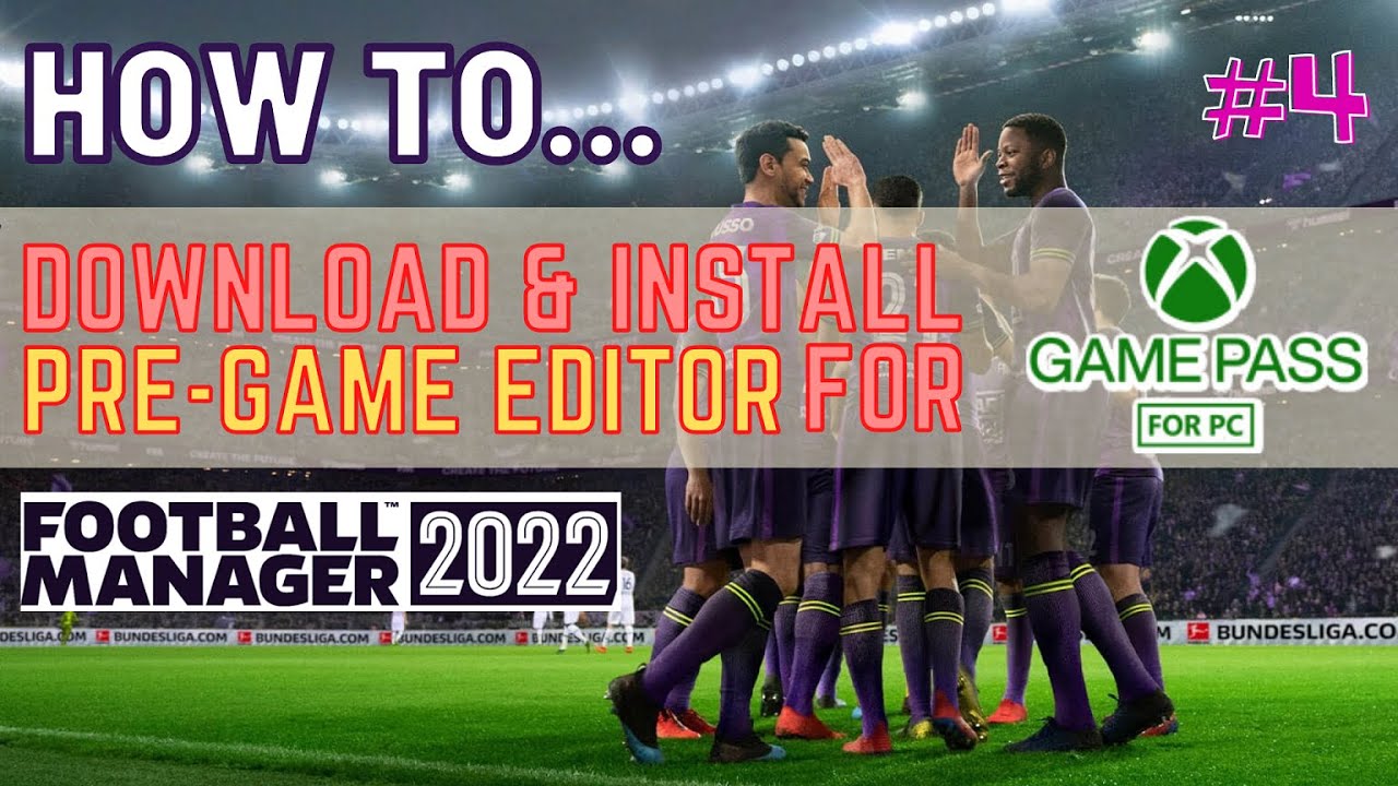 How to find and install the Pre-Game Editor for Football Manager – SEGA  Support